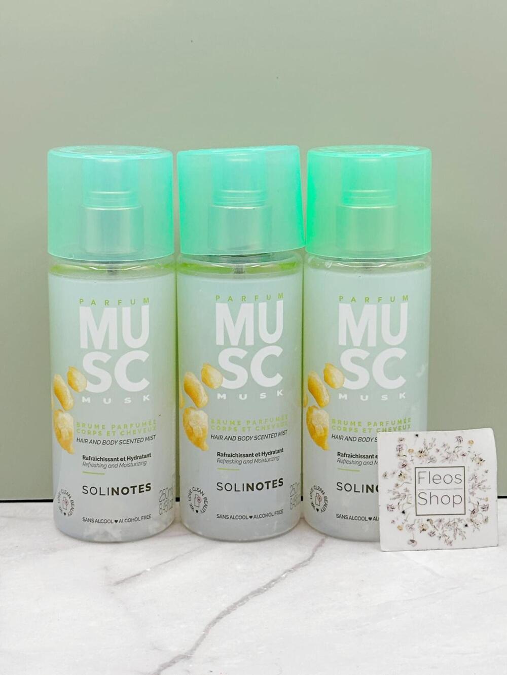 Solinotes Musk Body Mist Set 2-pack